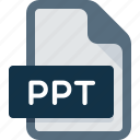 document, extension, file, ppt, presentation, format
