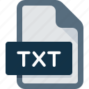 document, extension, file, text, txt, data, type