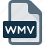 document, extension, file, media, wmv, music 