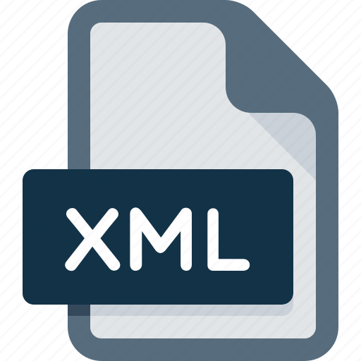 Document, extension, file, xml, data icon - Download on Iconfinder