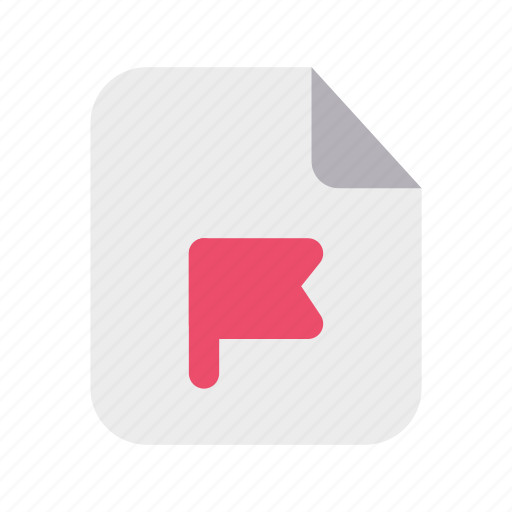 Files, 2, flat, flag, file icon - Download on Iconfinder