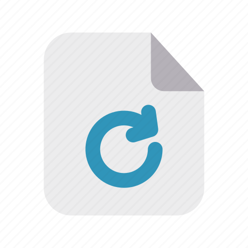 Files, 2, flat, refresh, file icon - Download on Iconfinder