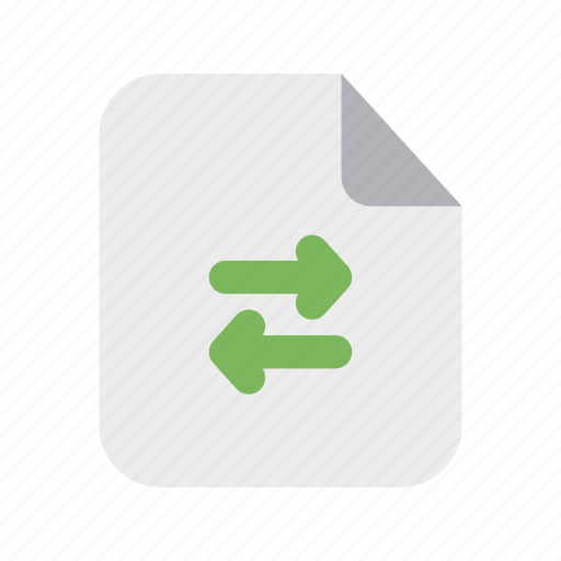 Files, 2, flat, transfer, file icon - Download on Iconfinder