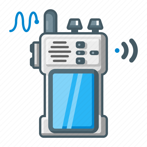 Handheld, radio, naval, communication, conversation icon - Download on Iconfinder