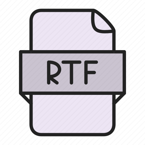 File, rtf icon - Download on Iconfinder on Iconfinder