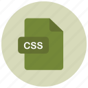 css, extension, file, type