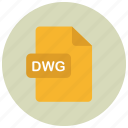 dwg, extension, file, type