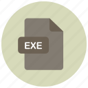 exe, extension, file, type
