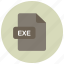 exe, extension, file, type 