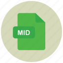 extension, file, mid, type