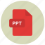 extension, file, ppt, type 