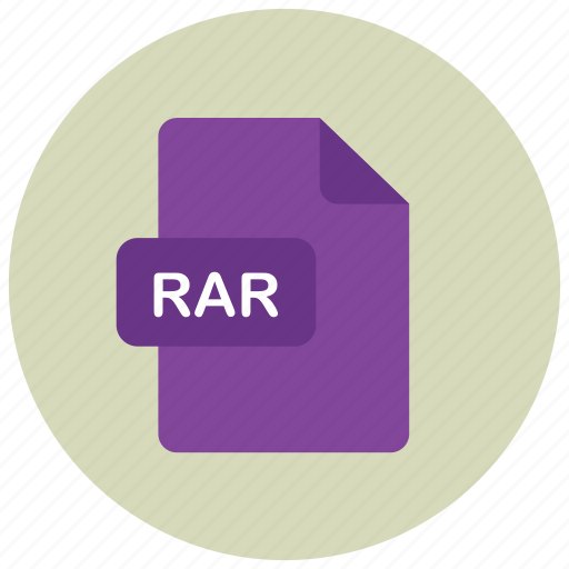 Extension, file, rar, type icon - Download on Iconfinder