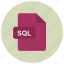 extension, file, sql, type 