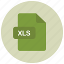 extension, file, type, xls