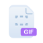 document, extension, file, filetype, format, gif, type 