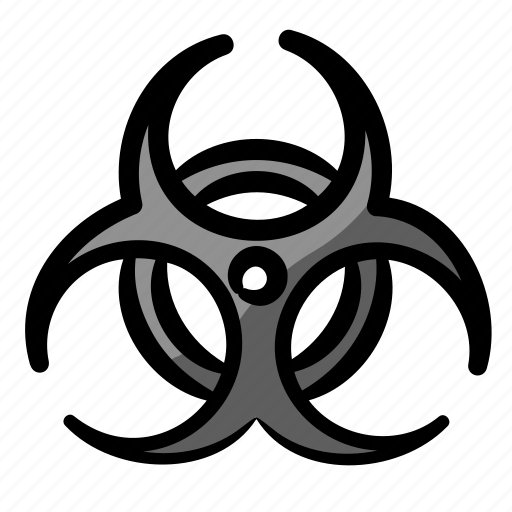 Biohazard, biological, hazard, chemical, danger, dangerous, health icon - Download on Iconfinder