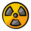 radio active, radioactive, radiation, biohazard, nuclear, atom, danger