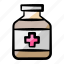 bottle, syrup, medicinal, medicine, medic, medical, health 