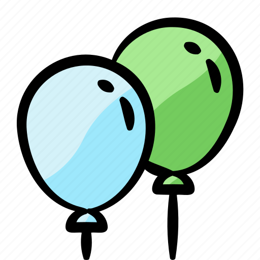 Balloons, event, festivity, new year, celebration, party, festival icon - Download on Iconfinder