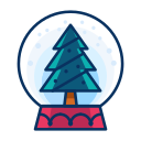christmas, decorate, decoration, snowglobe, tree 