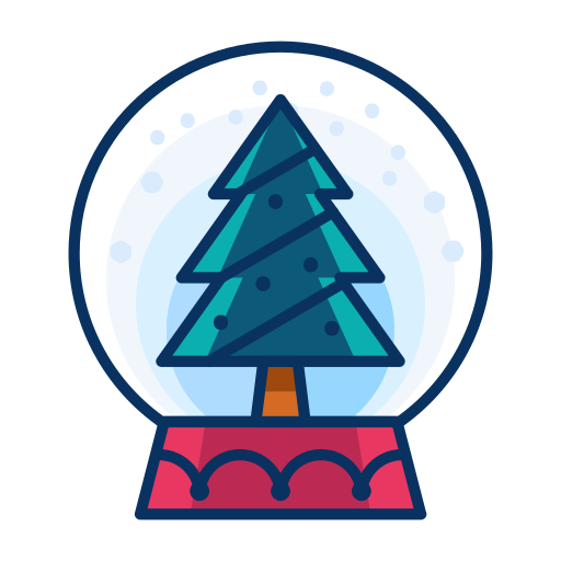 Christmas, decorate, decoration, snowglobe, tree icon - Free download