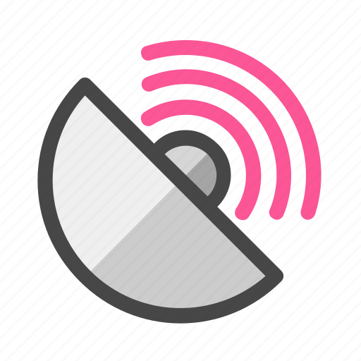 Communication, signal, network, radar, wireless, satellite dish icon - Download on Iconfinder