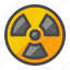 radio active, radioactive, radiation, biohazard, nuclear, atom, danger 