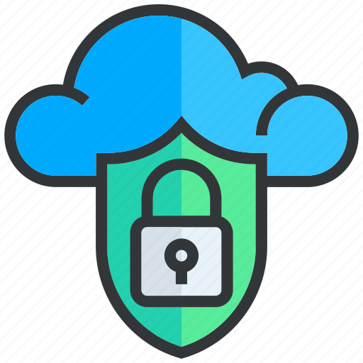 Cloud, security, protection, safe, safety, secure icon - Download on Iconfinder