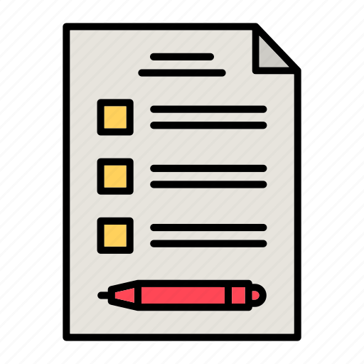 Checklist, contract, document icon - Download on Iconfinder