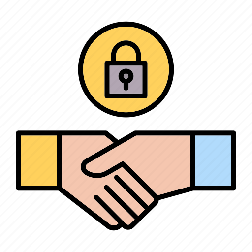 Contract, deal, handshake, locked icon - Download on Iconfinder