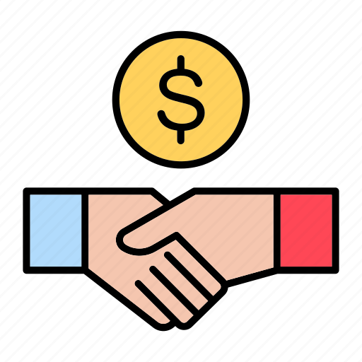 Contract, deal, handshake, money icon - Download on Iconfinder
