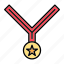 award, medal, prize, success 