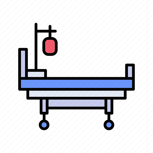 Bed, medical, saline icon - Download on Iconfinder