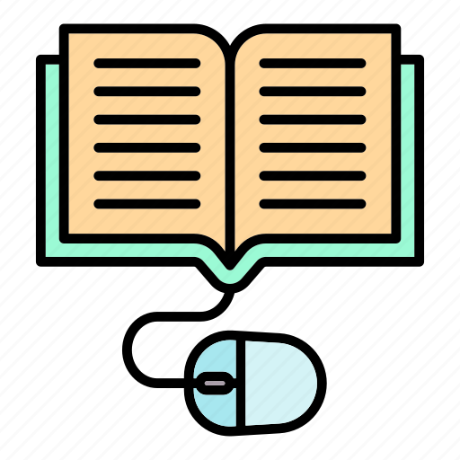 Book, education, mouse, online icon - Download on Iconfinder