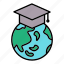 education, global, hat, student 
