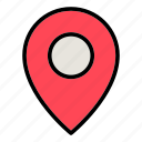 gps, location, navigation, pin