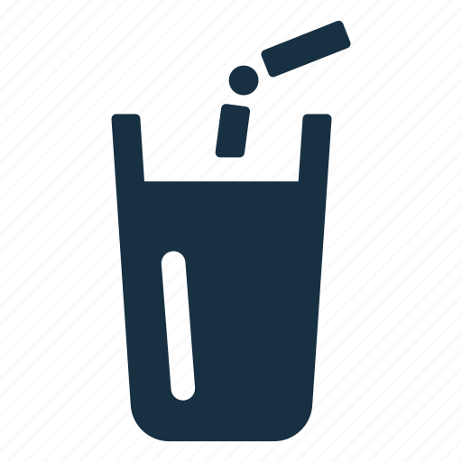 Beverage, drink, food, glass, straw, water icon - Download on Iconfinder