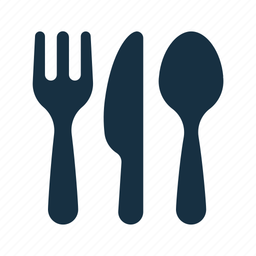 Cutlery, food, fork, knife, restaurant, spoon, uttensils icon - Download on Iconfinder
