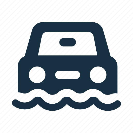 Car, disaster, flood, insurance, natural, vehicle icon - Download on Iconfinder