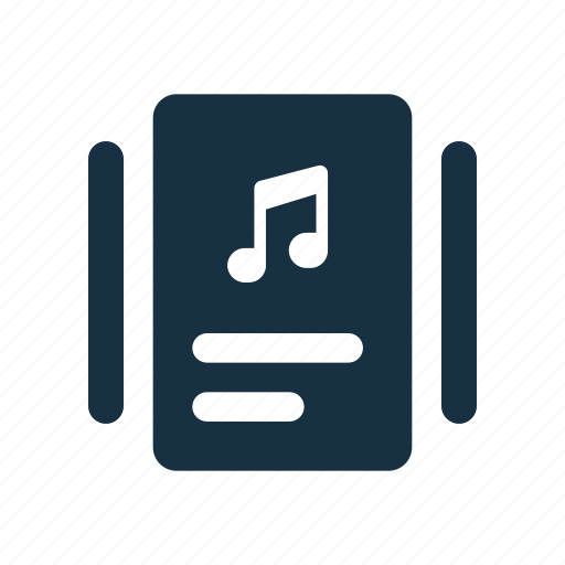 Audio, media, music, player, playlist, slide, song icon - Download on Iconfinder