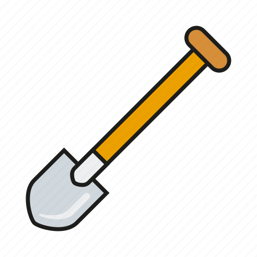 Construction, diy, equipment, shovel, spade, tool icon - Download on Iconfinder