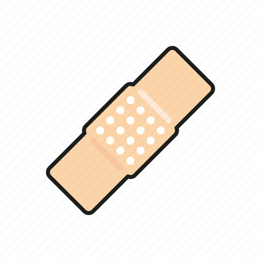 Adhesive bandage, band aid, healthcare, hospital, medical, patch, plaster icon - Download on Iconfinder