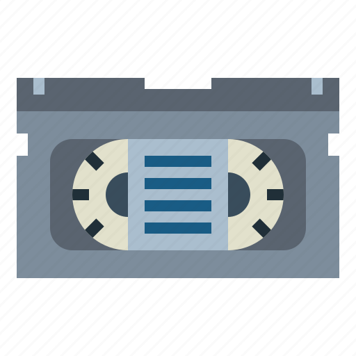 Cassette, movie, multimedia, video, vintage icon - Download on Iconfinder