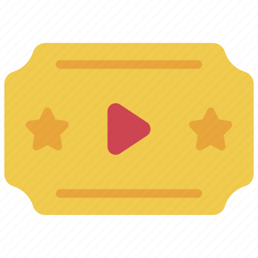 Cinema, ticket, movies, tv, movie, admission icon - Download on Iconfinder