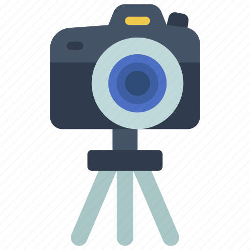 Dslr, on, tripod, movies, tv, videography icon - Download on Iconfinder