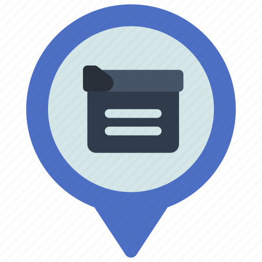 Film, location, movies, tv, pin, maps icon - Download on Iconfinder