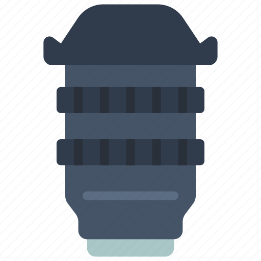Long, lens, movies, tv, camera, glass icon - Download on Iconfinder