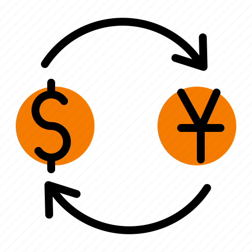 Change, dollar, finance, money, yen icon - Download on Iconfinder