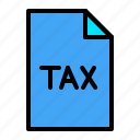 document, file, finance, tax