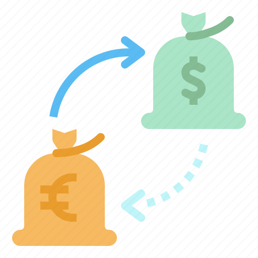 Bag, exchange, hand, loan, money icon - Download on Iconfinder